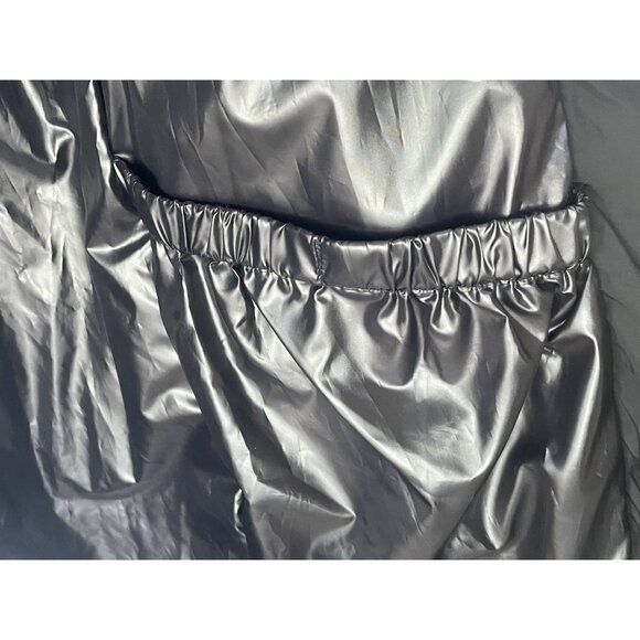 Canada Goose Black Puffer Hooded Belted Long Down Coat Womens - Picture 10 of 16